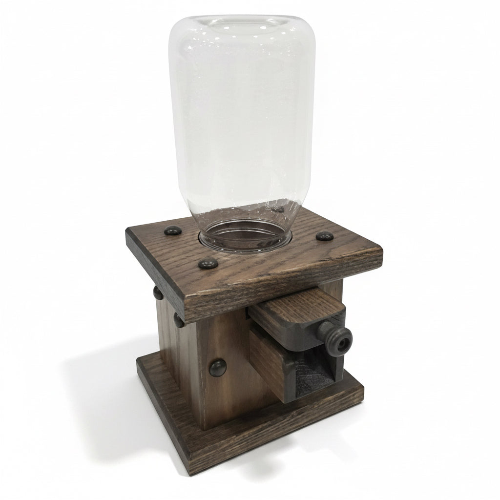 Wooden Candy Dispenser-Peaceful Classics