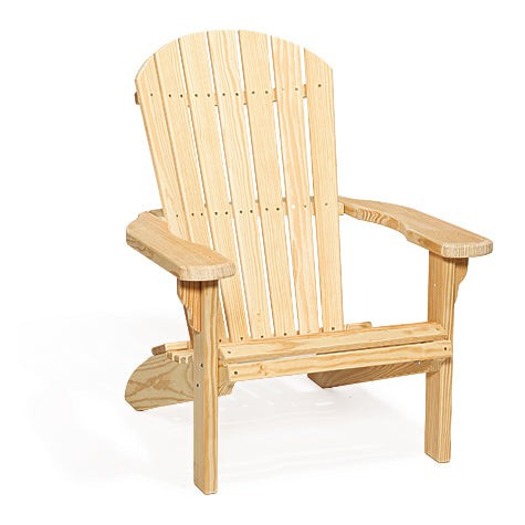 Peaceful Classics Pressure Treated Fanback Adiorndack Chair