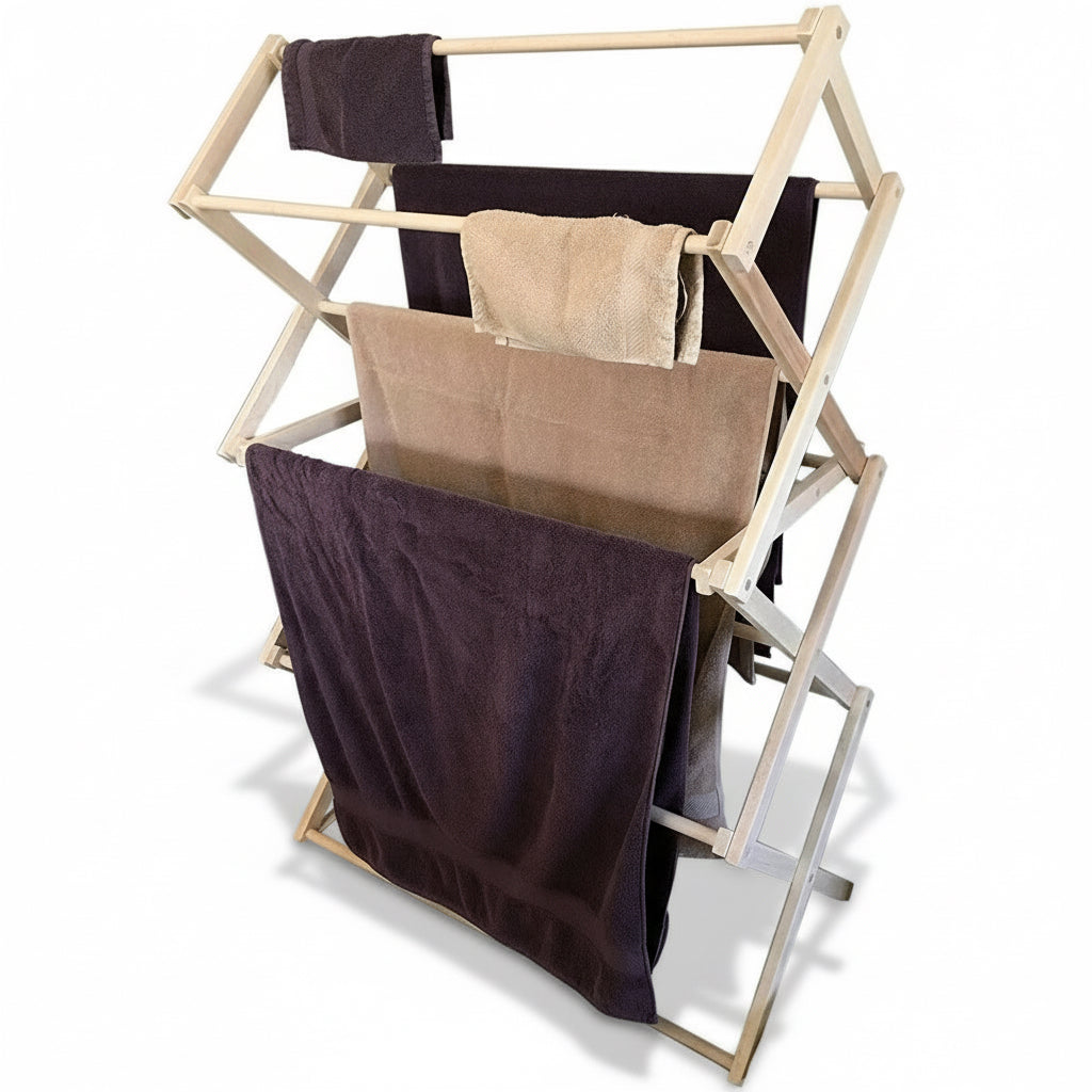 Foldable Clothes Drying Rack-Peaceful Classics