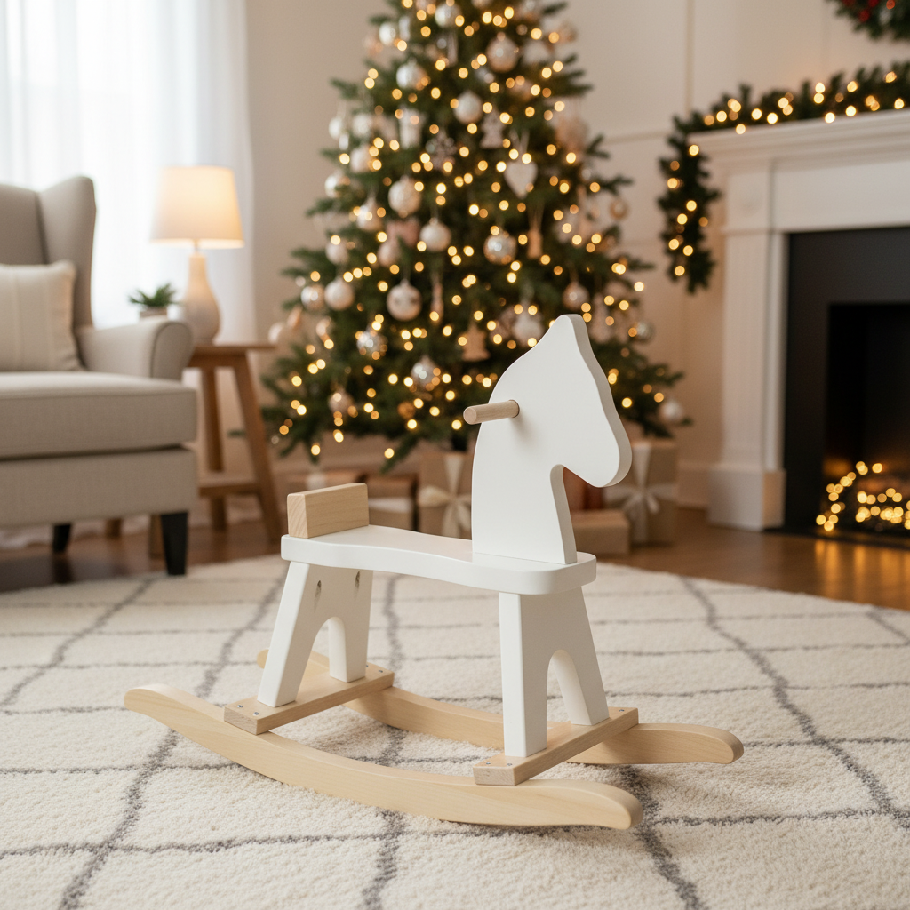 Pretty Rocking Horse Little Pony Rocking Horse – Peaceful Classics