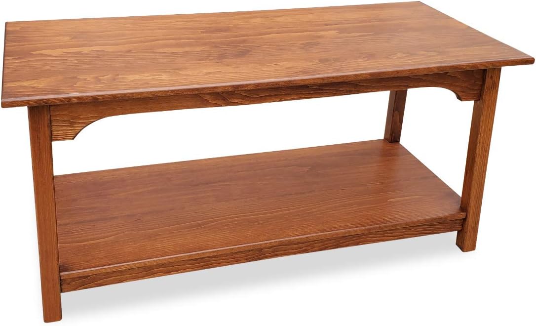 Pine Wood Shaker Coffee Table