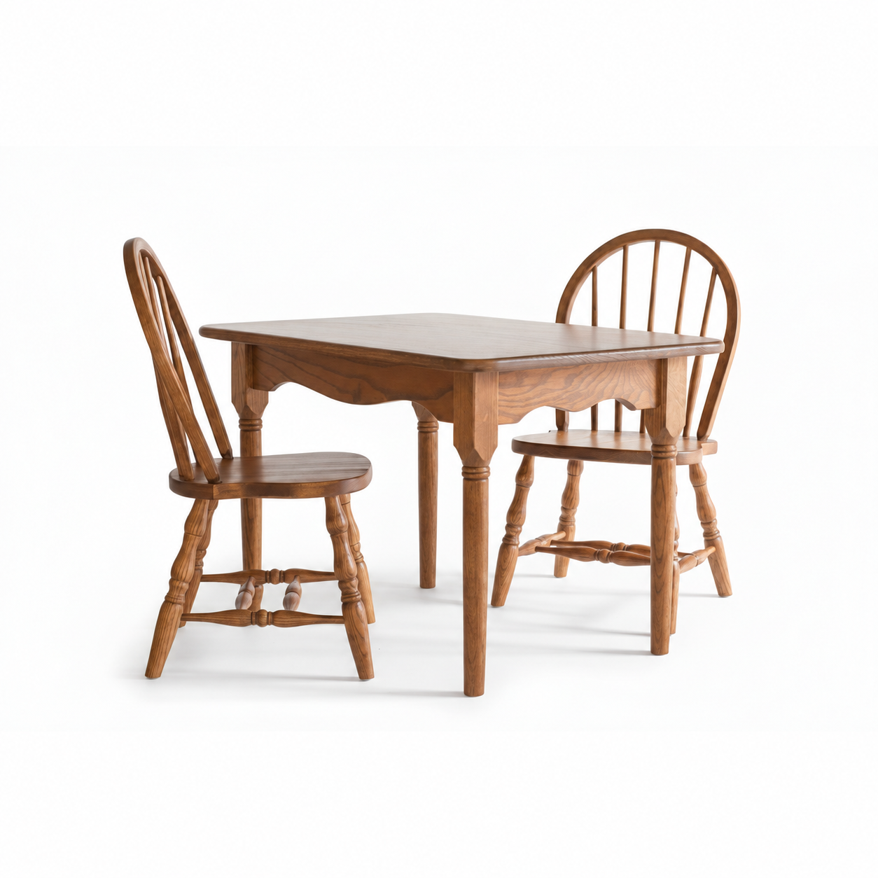 Child's Solid Wood Table and 2 Chair Set