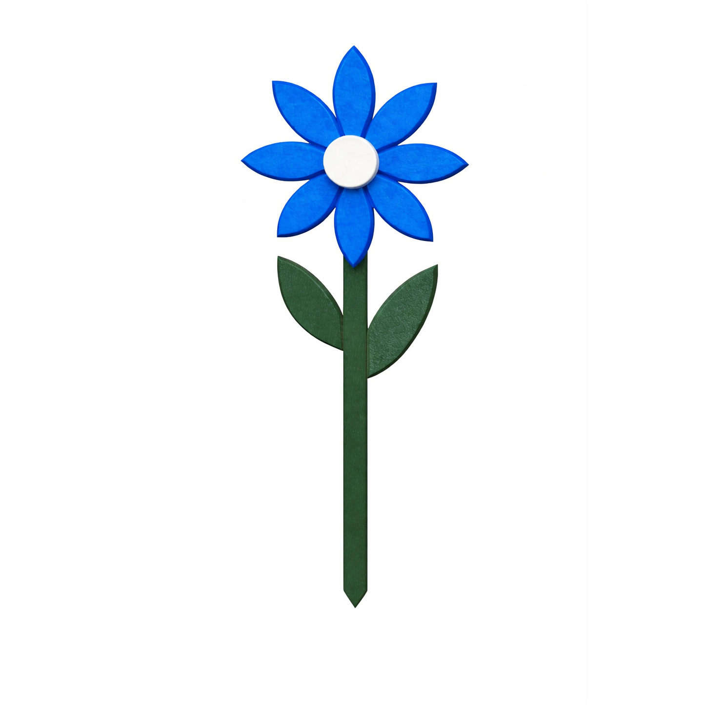 Handmade Poly Garden Flower Stake