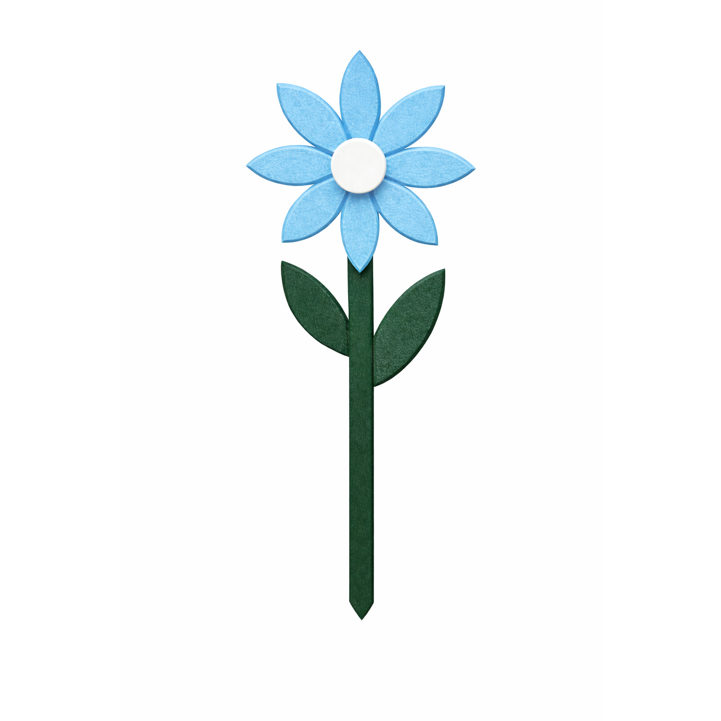 Handmade Poly Garden Flower Stake
