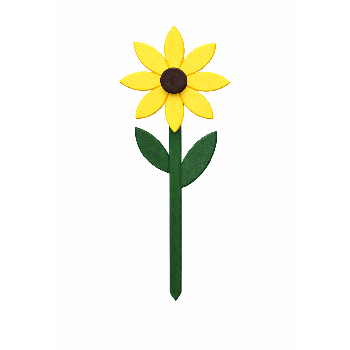 Handmade Poly Garden Flower Stake