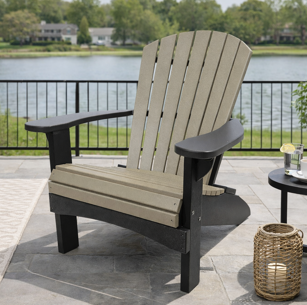 Keystone Poly Stationary Adirondack Chair