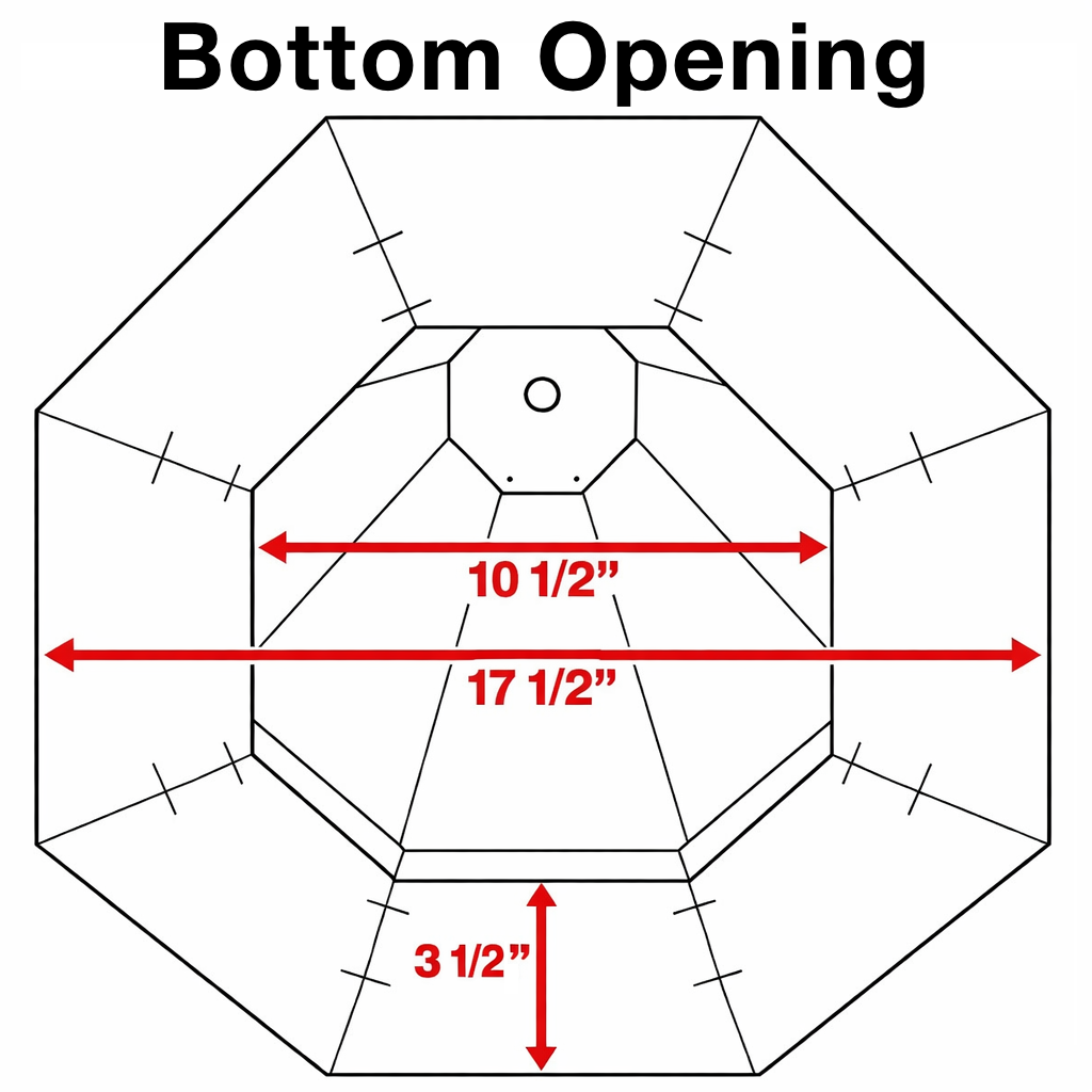 Medium Poly Solar Lighthouse - Navy