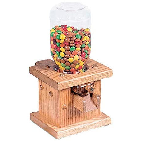 Wooden Candy Dispenser-Peaceful Classics