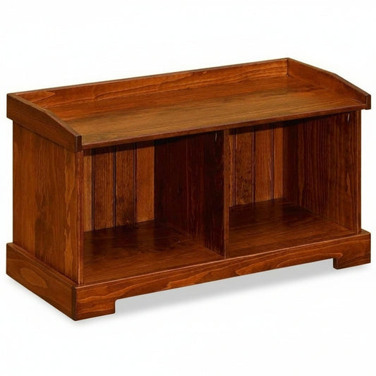 Entryway Storage Bench-Peaceful Classics